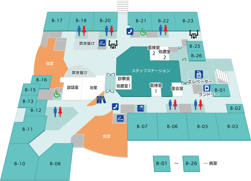 峡西病院 南山会 特定医療法人 山梨県 南アルプス市